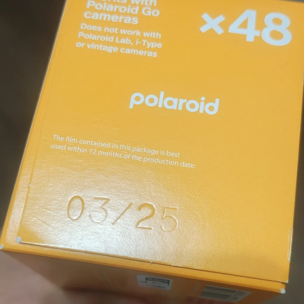 Polaroid Go Instant Camera With Film Box